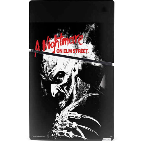 A Nightmare on Elm Street PS5 Slim Digital Edition Console Skin